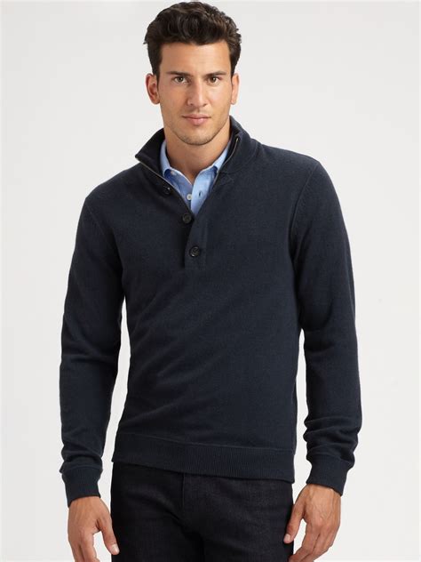 michael kors cashmere sweater mens|Michael Kors merino wool sweater.